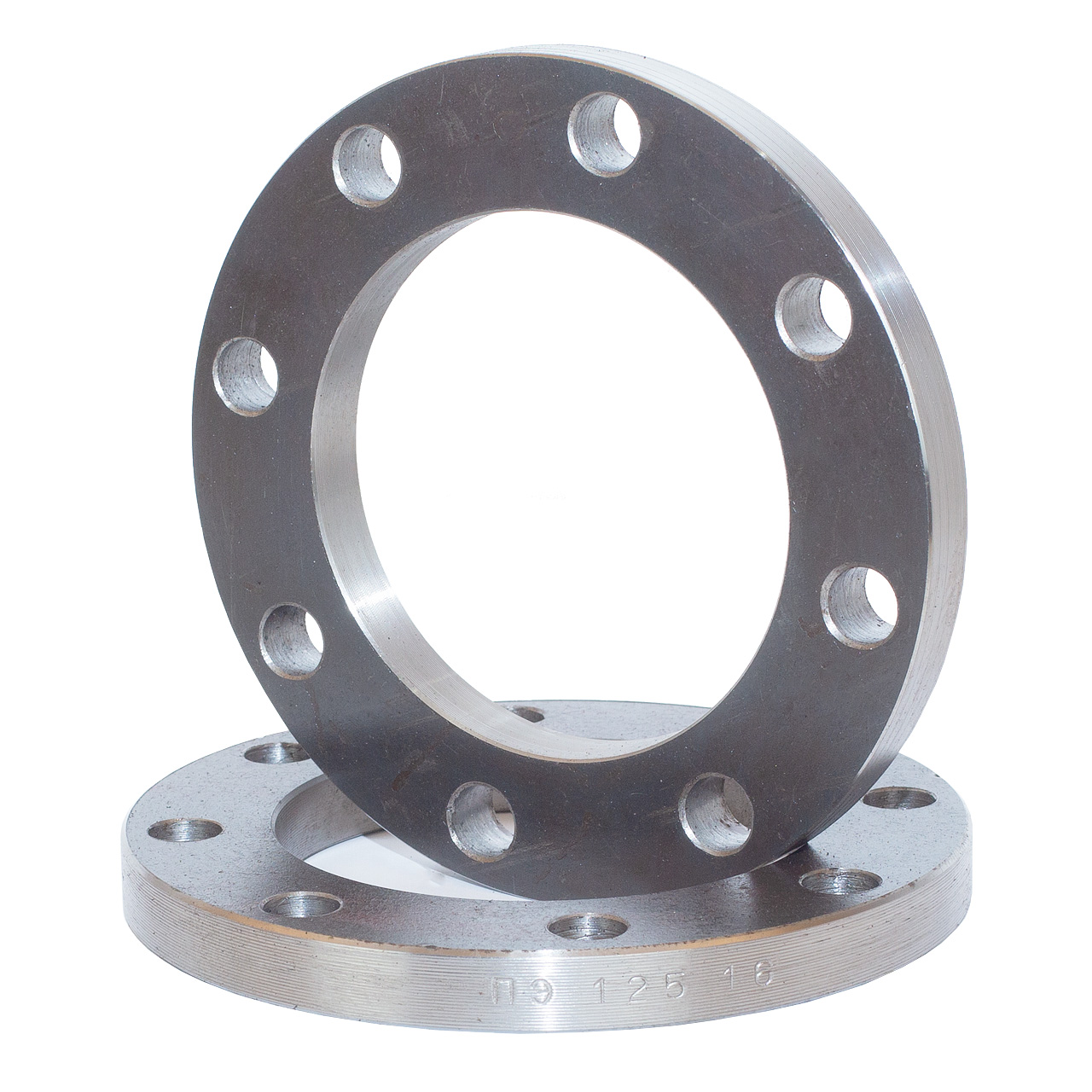 Фланец стальной расточенный под ПЭ втулку Дн 110 Ру 10 (L)  Техкомплект (b=16мм)